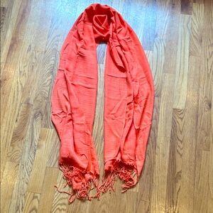 Elegant Coral Scarf for Women